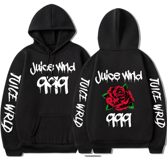 Juice Wrld Merch Hoodie Sweatshirt Women Men's Rapper Outwear Harajuku Streetwear Pullovers