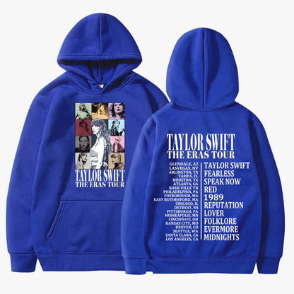 Taylor Swift The Eras Tour Hoodie Official Merch for Swifties