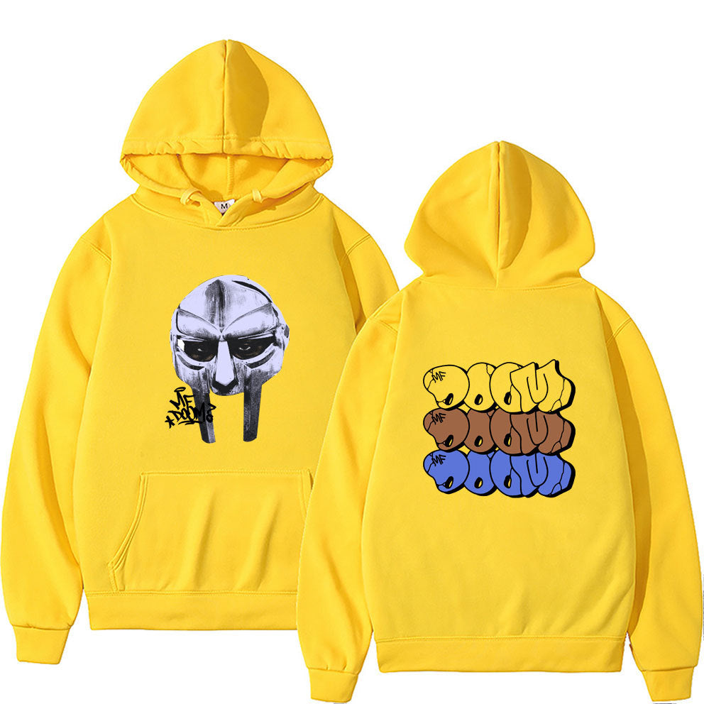 MF Doom Hoodie Madlib Madvillain Graphic Printed Pullover