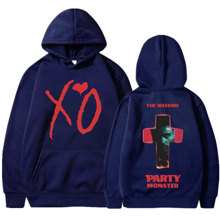 The Weeknd Party Monster Music Album Graphic Hoodie