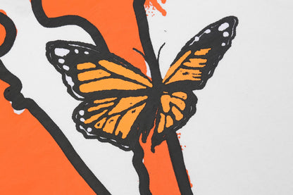 Juice Wrld x Vlone Butterfly T-Shirt White