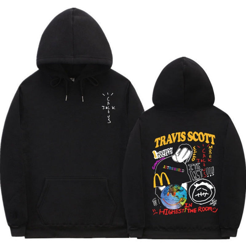 Travis Scott Cactus Jack Astroworld Graphic Hoodie