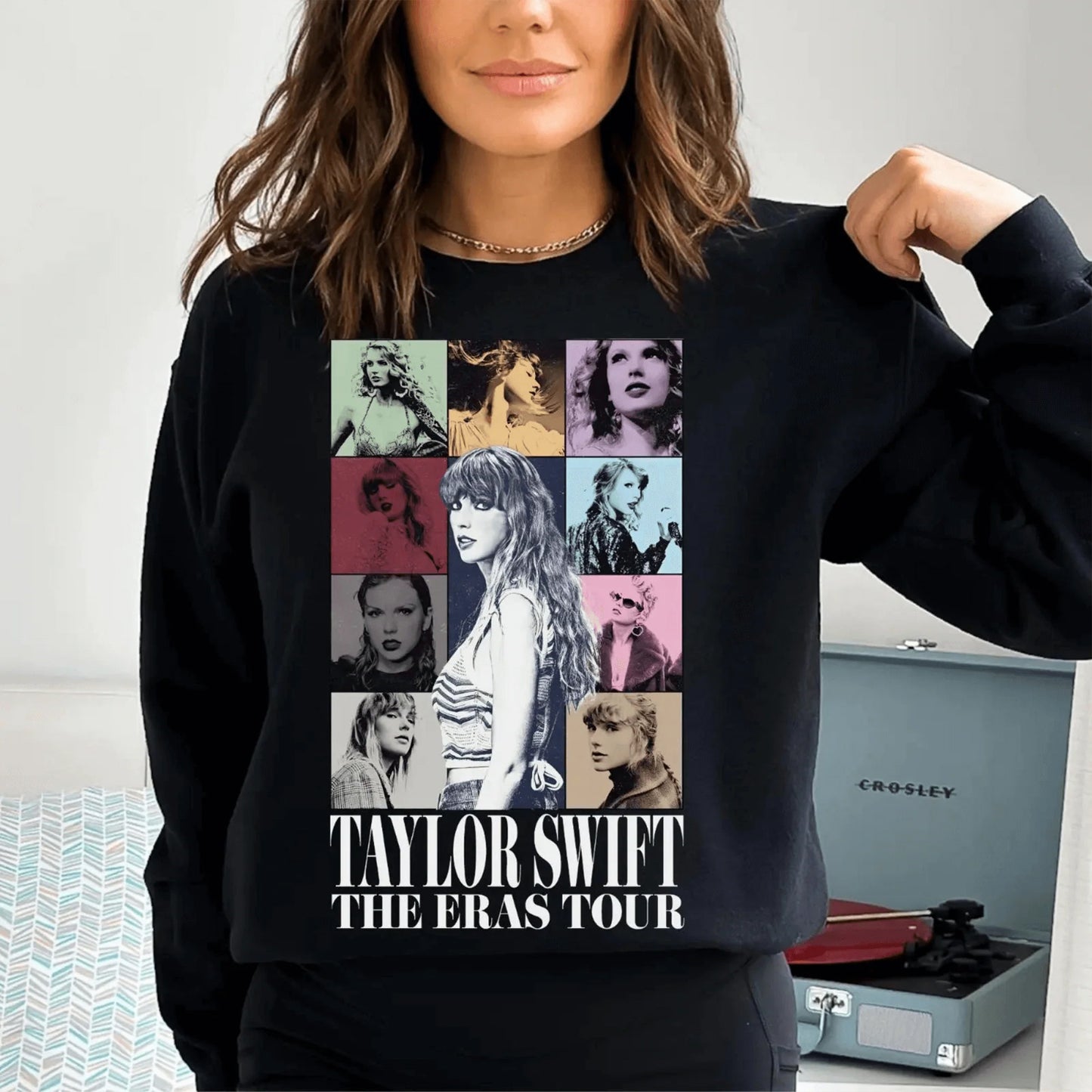 Taylor Swift Eras Tour Pullover Sweatshirt Swiftie Merch Outfit