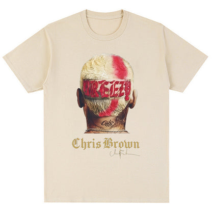 Chris Brown Breezy Album Men T shirts