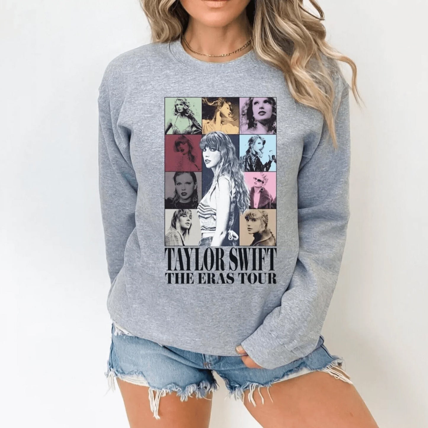 Taylor Swift Eras Tour Pullover Sweatshirt Swiftie Merch Outfit