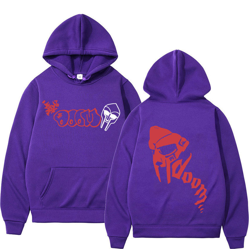 MF Doom Hoodie Madlib Madvillain Graphic Printed Pullover