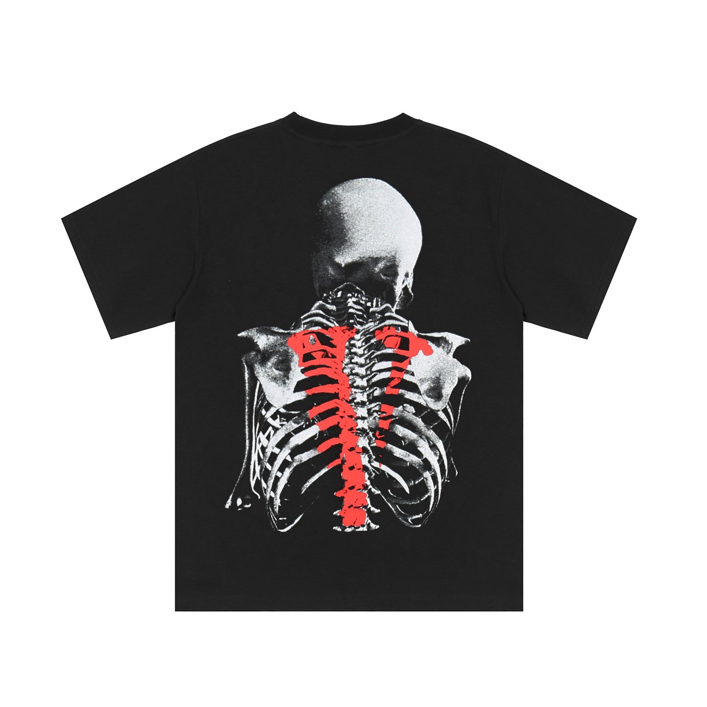 Vlone x Never Broke Again Bones T-shirt Black