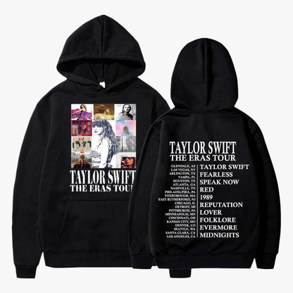 Official Taylor Swift The Eras Tour Hoodie Pullover Hoody Sweatshirt