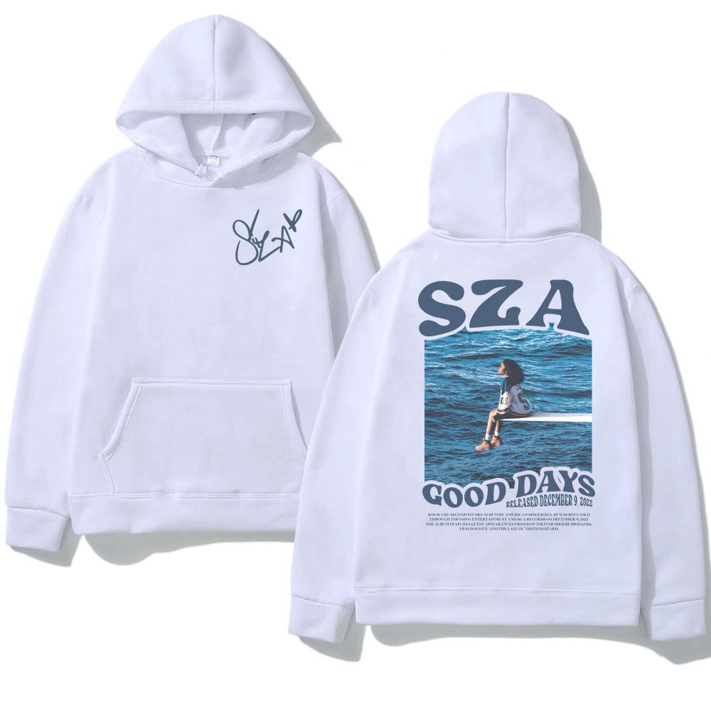 SZA SOS Good Days Hoodie Concert Tour SOS Music Album Print Hoodie