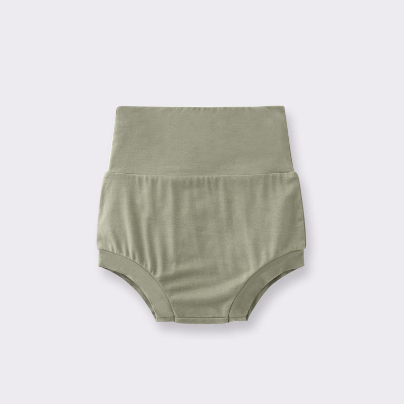 Baby Bamboo Shorts High Waisted