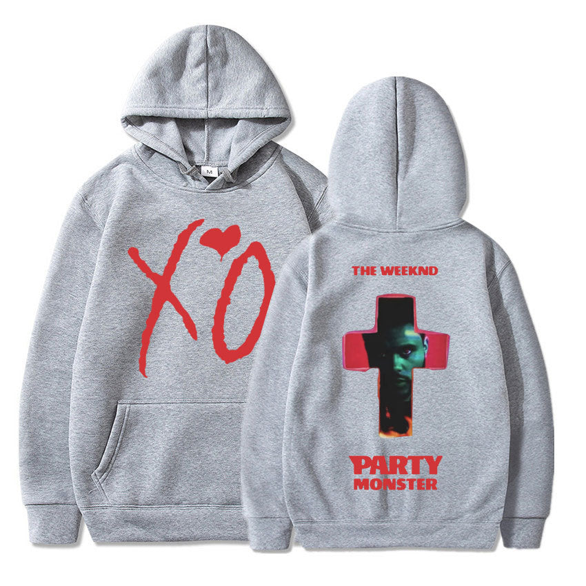 The Weeknd Party Monster Music Album Graphic Hoodie