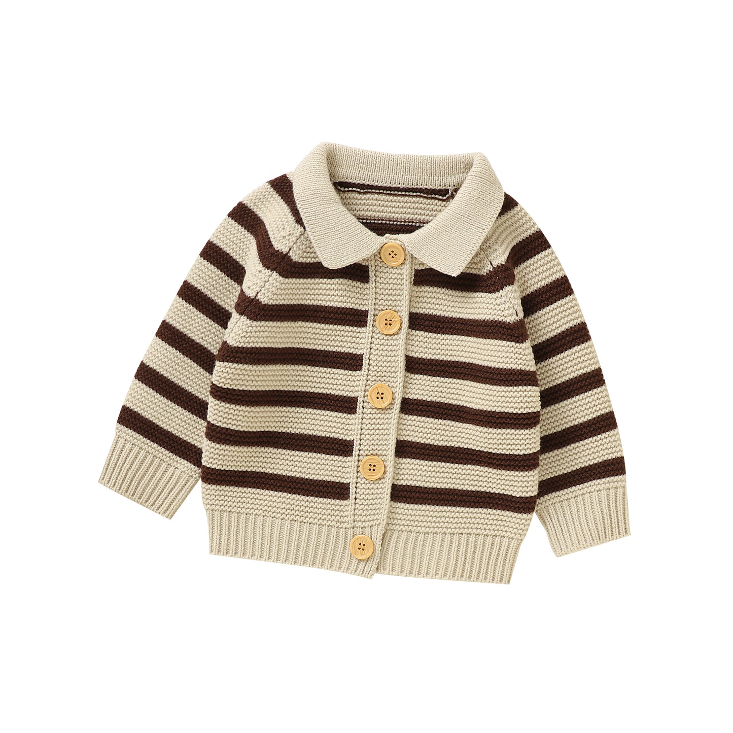 Toddler Sweater Stripe Knit Cardigan