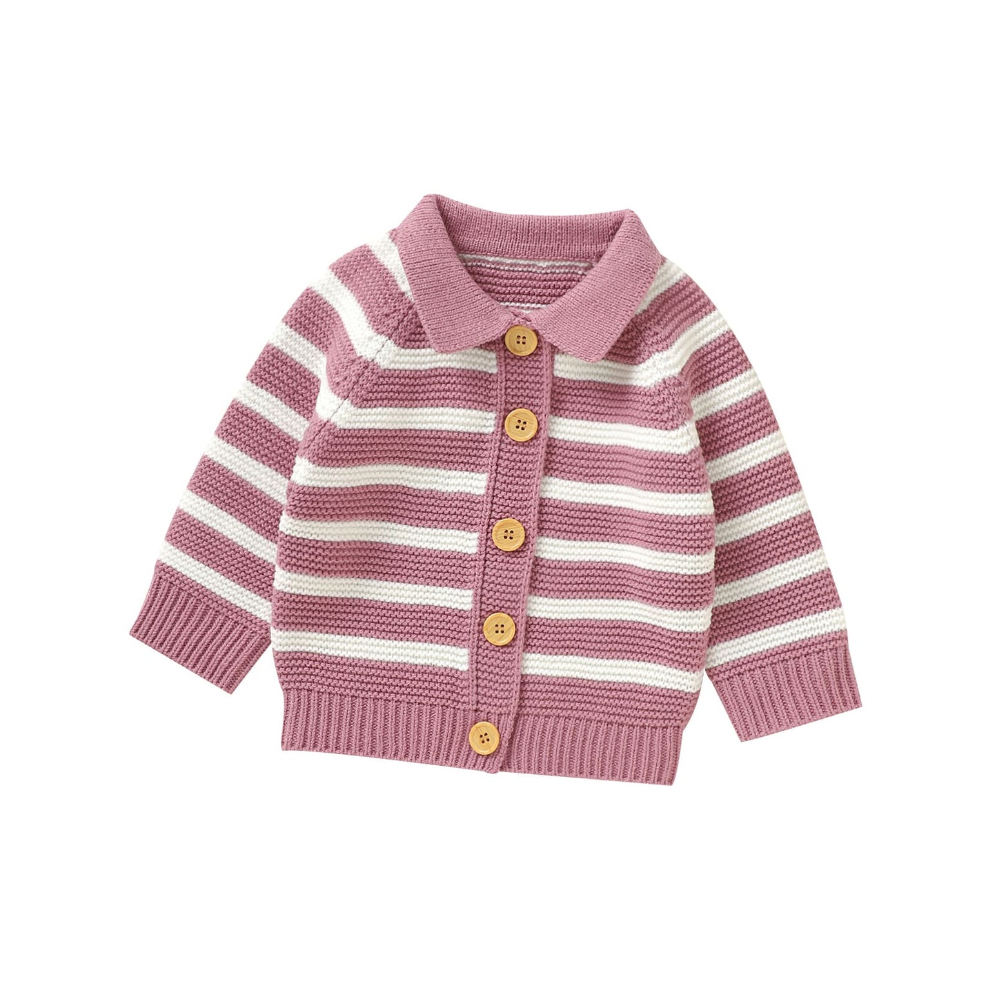 Toddler Sweater Stripe Knit Cardigan