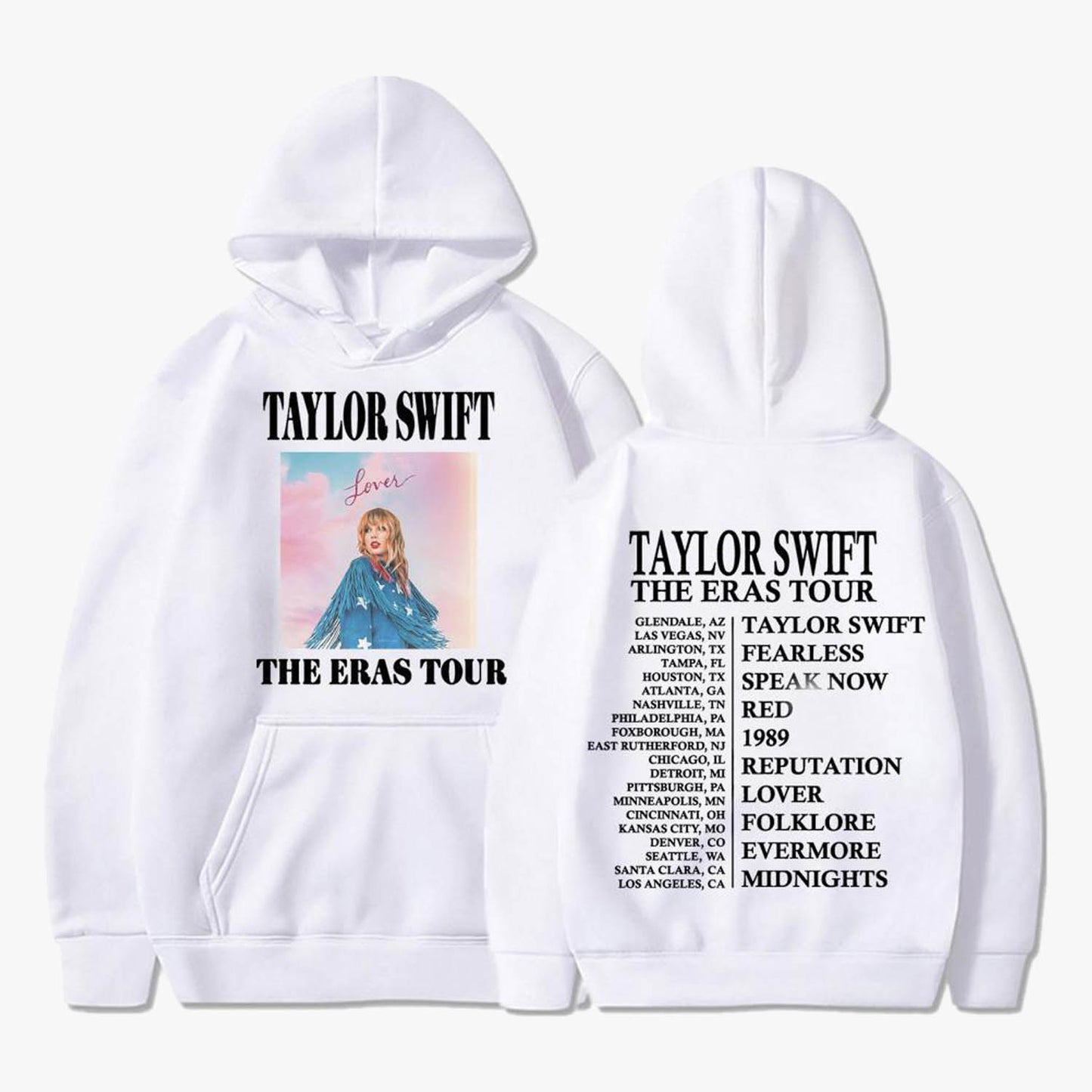 Taylor Swift The Eras Tour Pullover Hoodie Sweatshirt