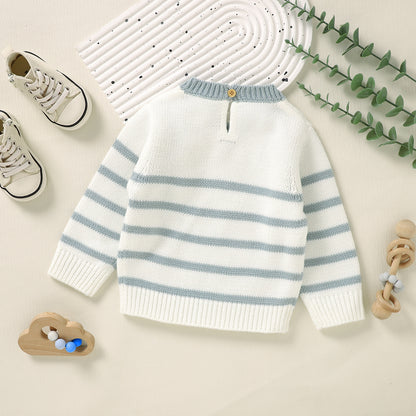 Baby Stripe Sweater Long Sleeve