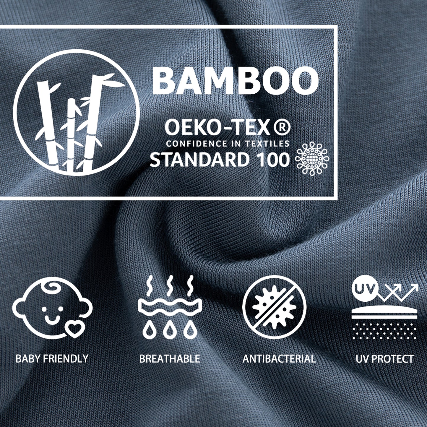 Baby Bamboo Short Sleeve T-Shirts with Pocket