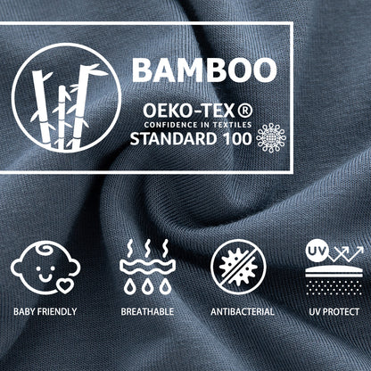 Baby Bamboo Short Sleeve T-Shirts with Pocket