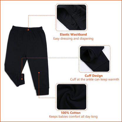 Baby Cotton Pants 2 Pack